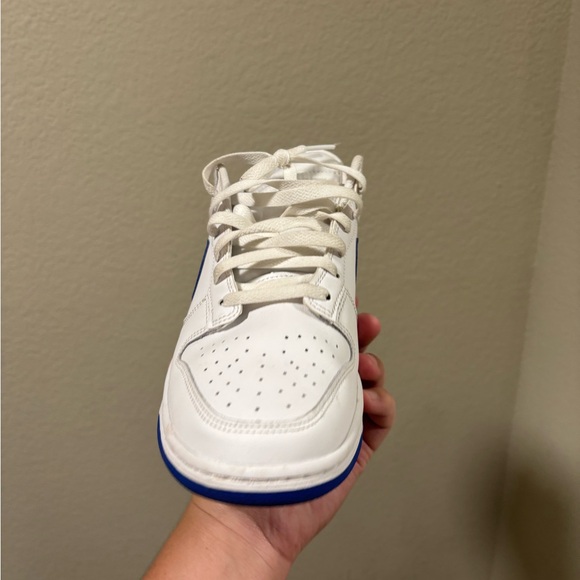 Nike dunk low white and blue - Picture 2 of 9